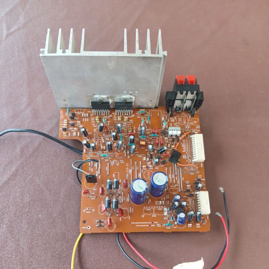 kit power tda 7295 normal bekas compo jvc