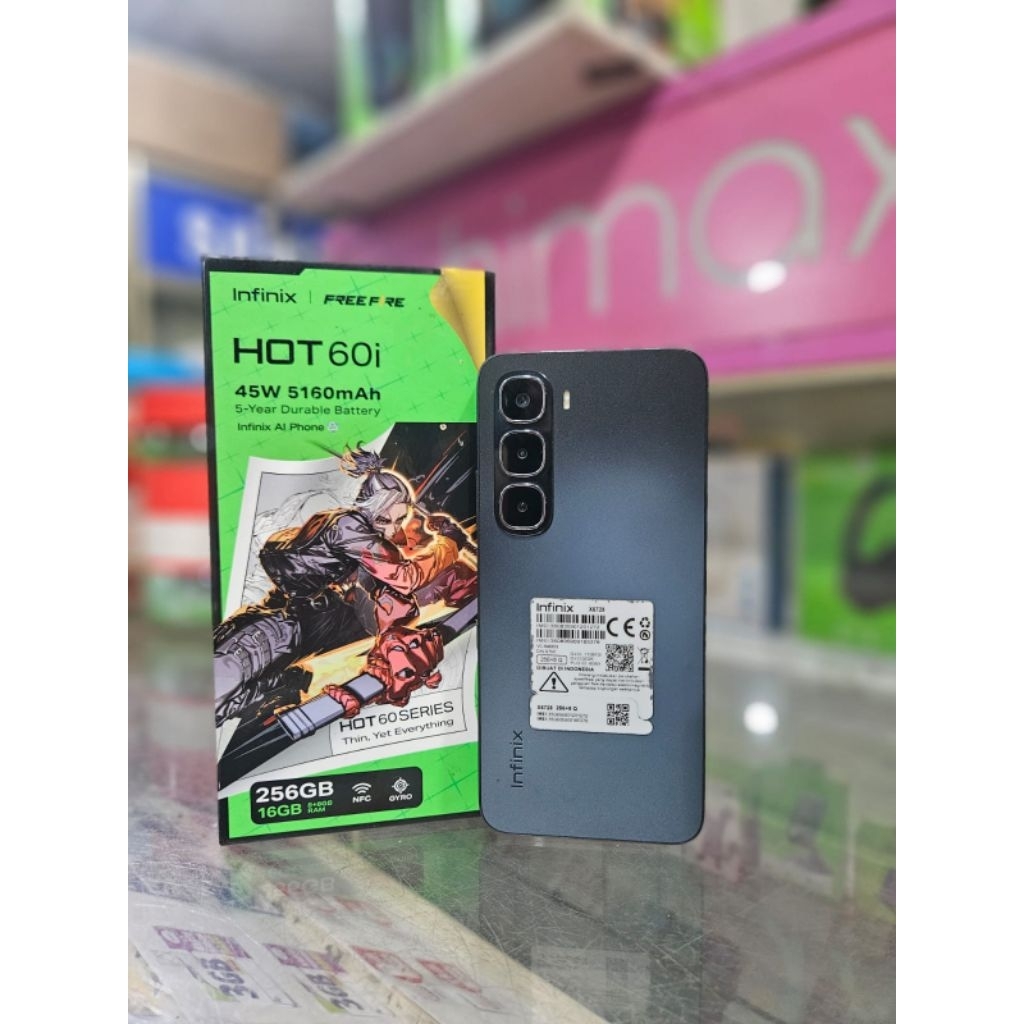 INFINIX HOT 60i 8/256 FULLSET (SECOND)