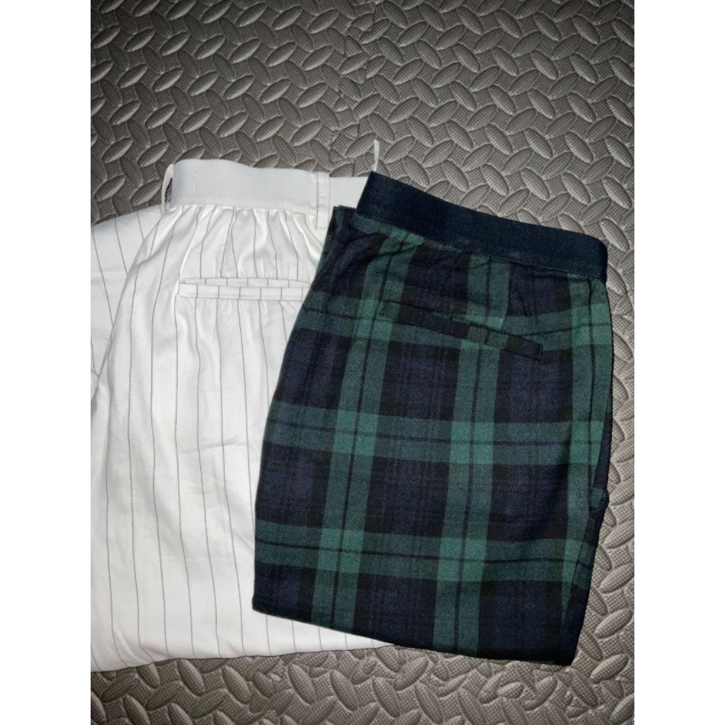 Uniqlo tartan & the executive (2pcs) untuk WANITA