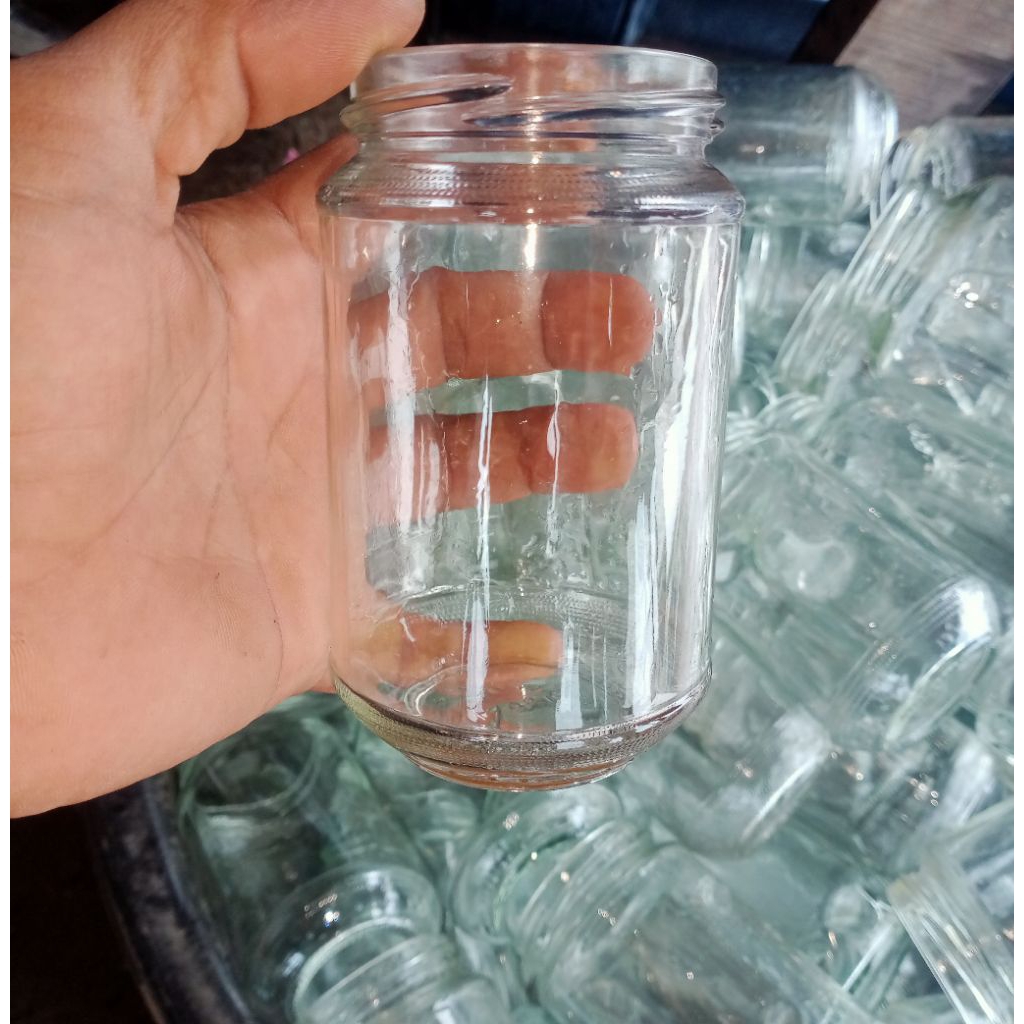 PAKET (50pcs)TOPLES JAR KACA 330ML