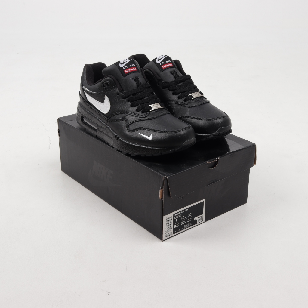Supreme X Nike Air Max 1 87 SP Black White