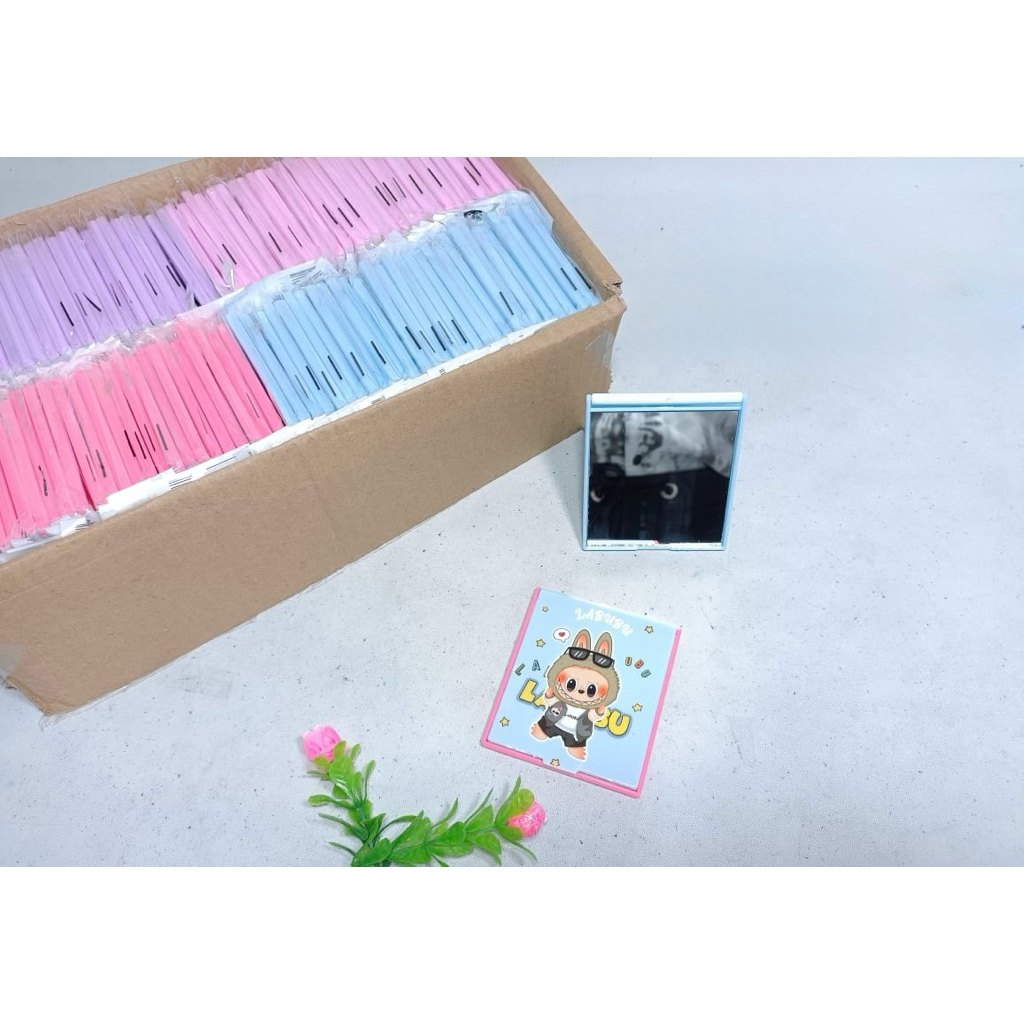 KACA LIPAT KARAKTER LABUBU | KACA LIPAT MINI LABUBU | KACA LIPAT