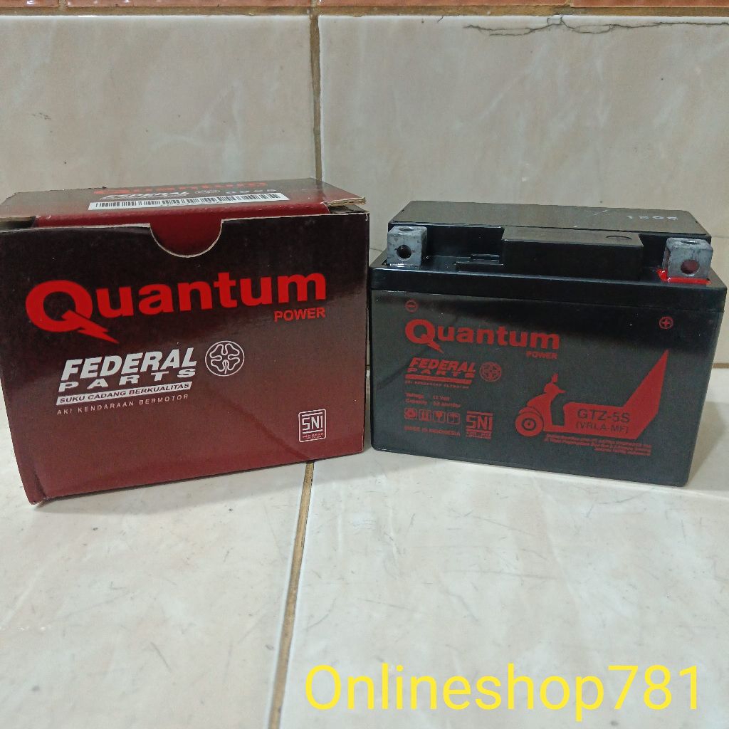 AKI / BATERAI GTZ5S FEDERAL QUANTUM