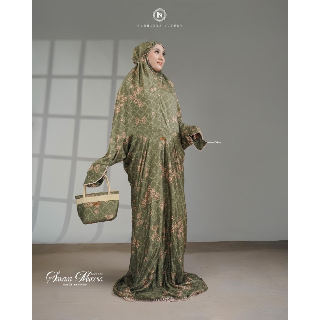 [TERBARU MUKENA TERUSAN]SANARA MUKENA TERUSAN BY NADHEERA LUXURY