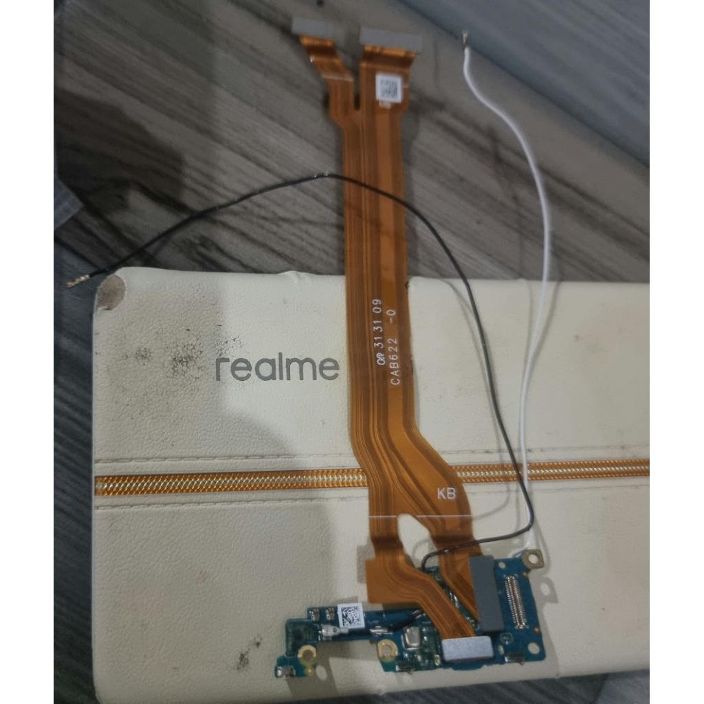 mesin bawah antena dan flexible realme 11 pro 5G ori copotan garansi