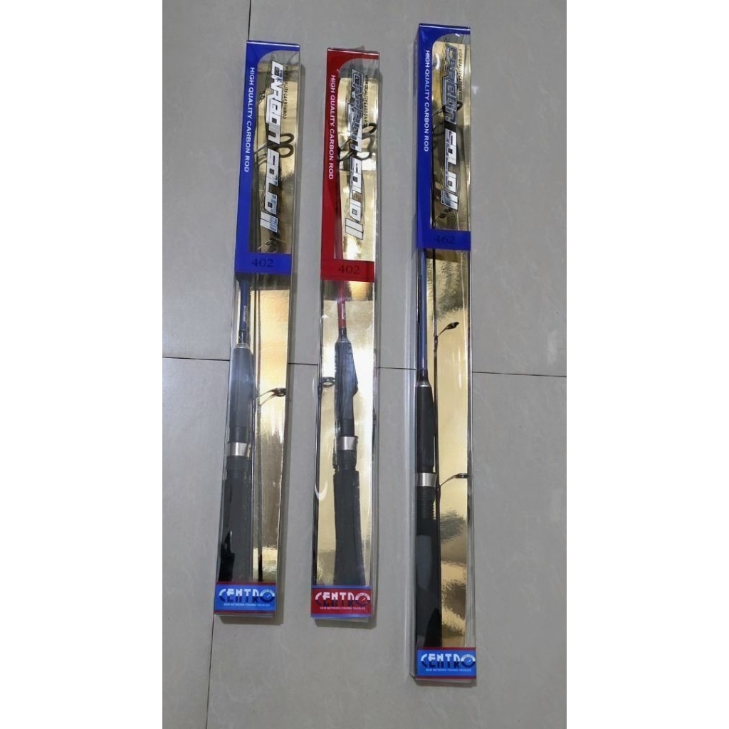 Joran Centro Carbon Solid 120 dan 135 (4-10lb)