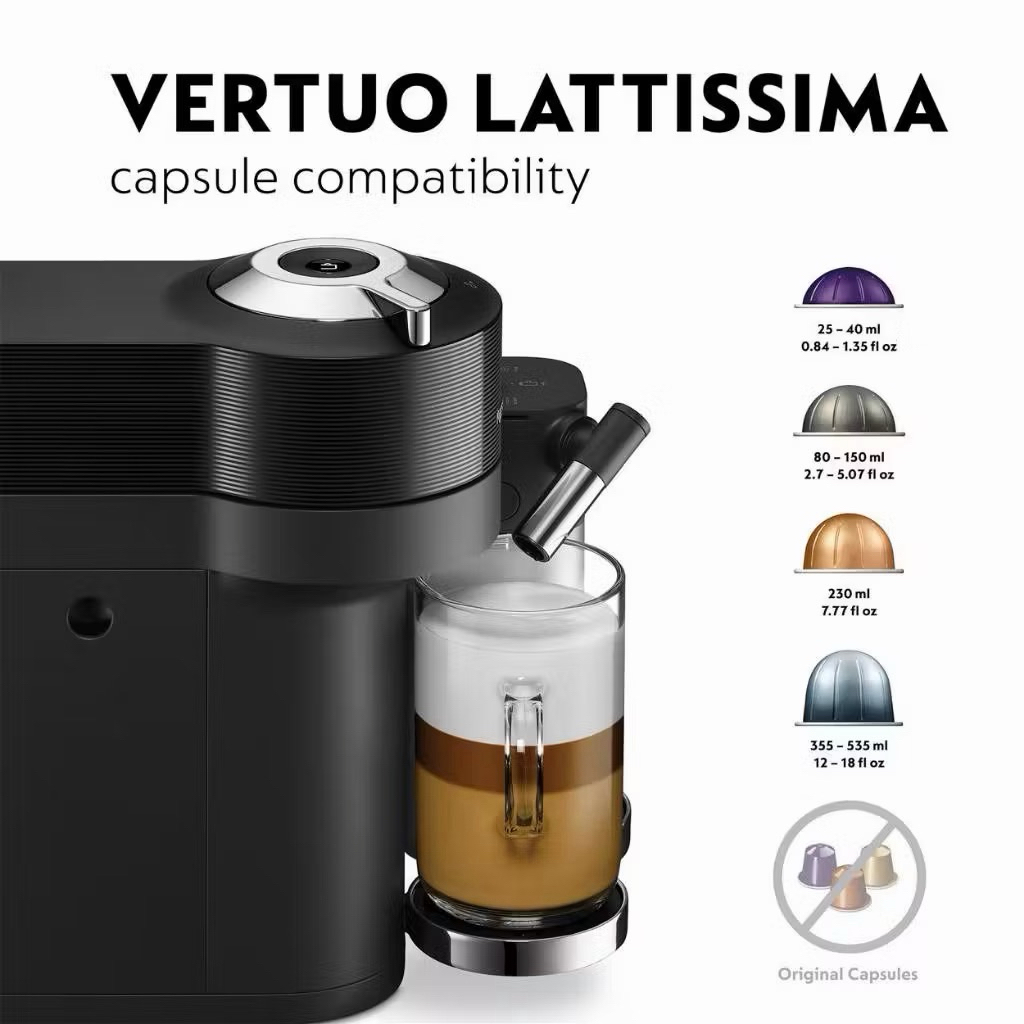 nespresso vertuo latissima