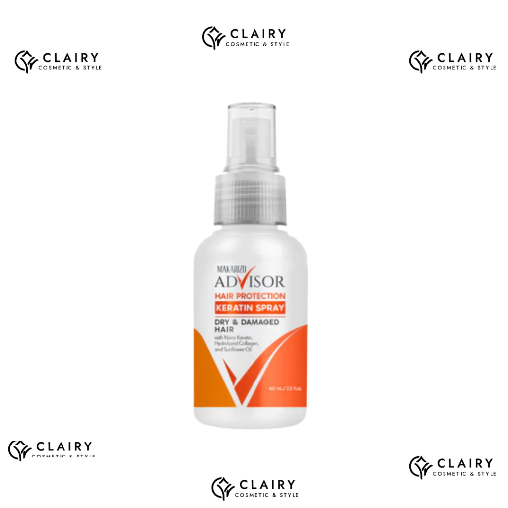 -CLAIRY- MAKARIZO ADVISOR HAIR PROTECTION KERATIN SPRAY HAIR & DAMAGED HAIR 60ML (NEW PRODUCT)