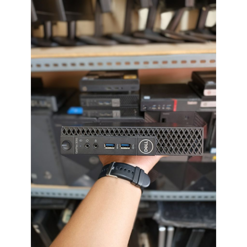pc mini dell 3060 core i7+8700t ram 16gb ssd 512gb garansi
