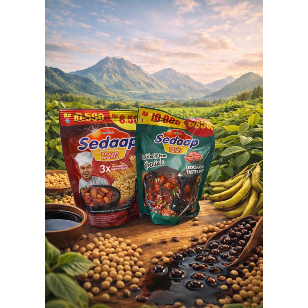 KECAP SEDAP 1 dus isi 24