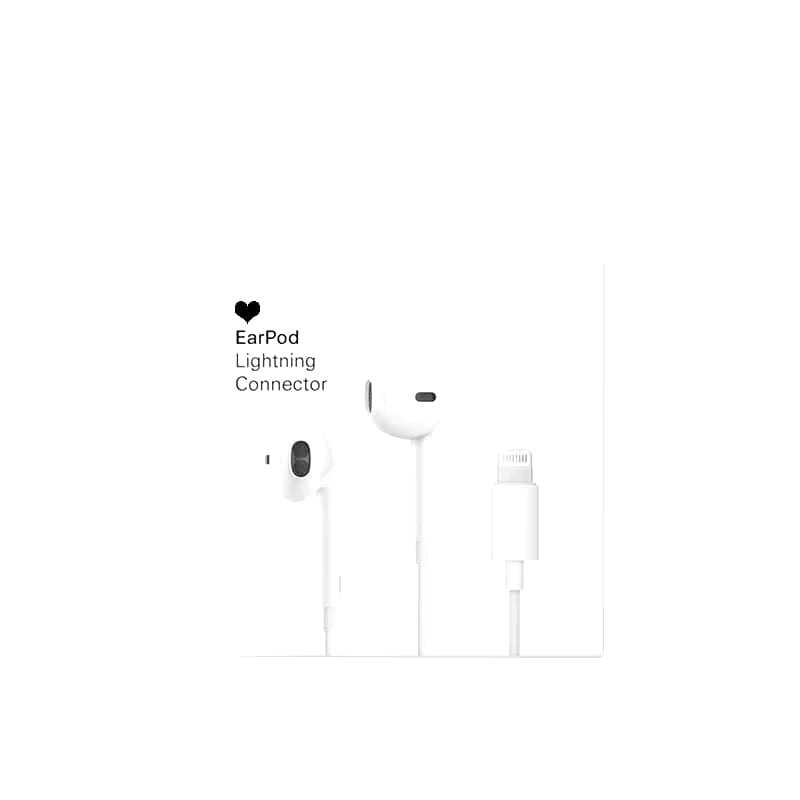 EarPhone Iphone/Handsfree/Headset kabel/EarPods Type Lightning Original GARANSI 12 BULAN