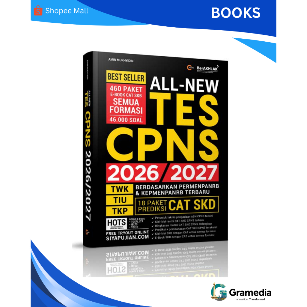 Gramedia MKG - Buku All New Tes CPNS 2026-2027