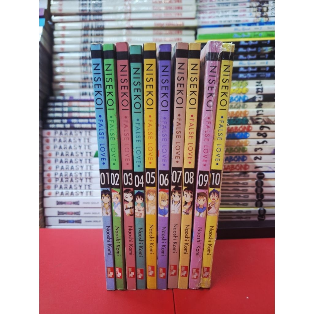 Komik Nisekoi Vol 1-10 Kolpri Set