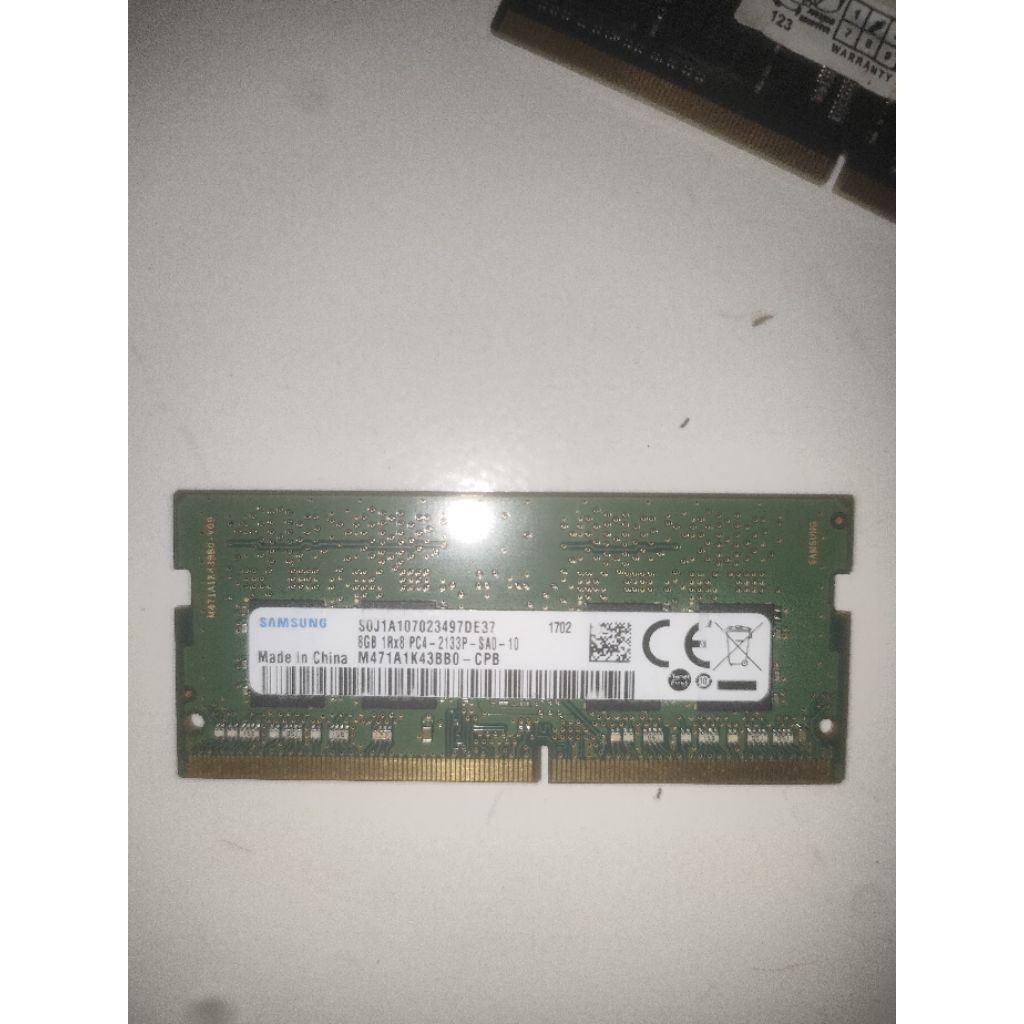 ram sodimm 8GB ddr4 2133Mhz