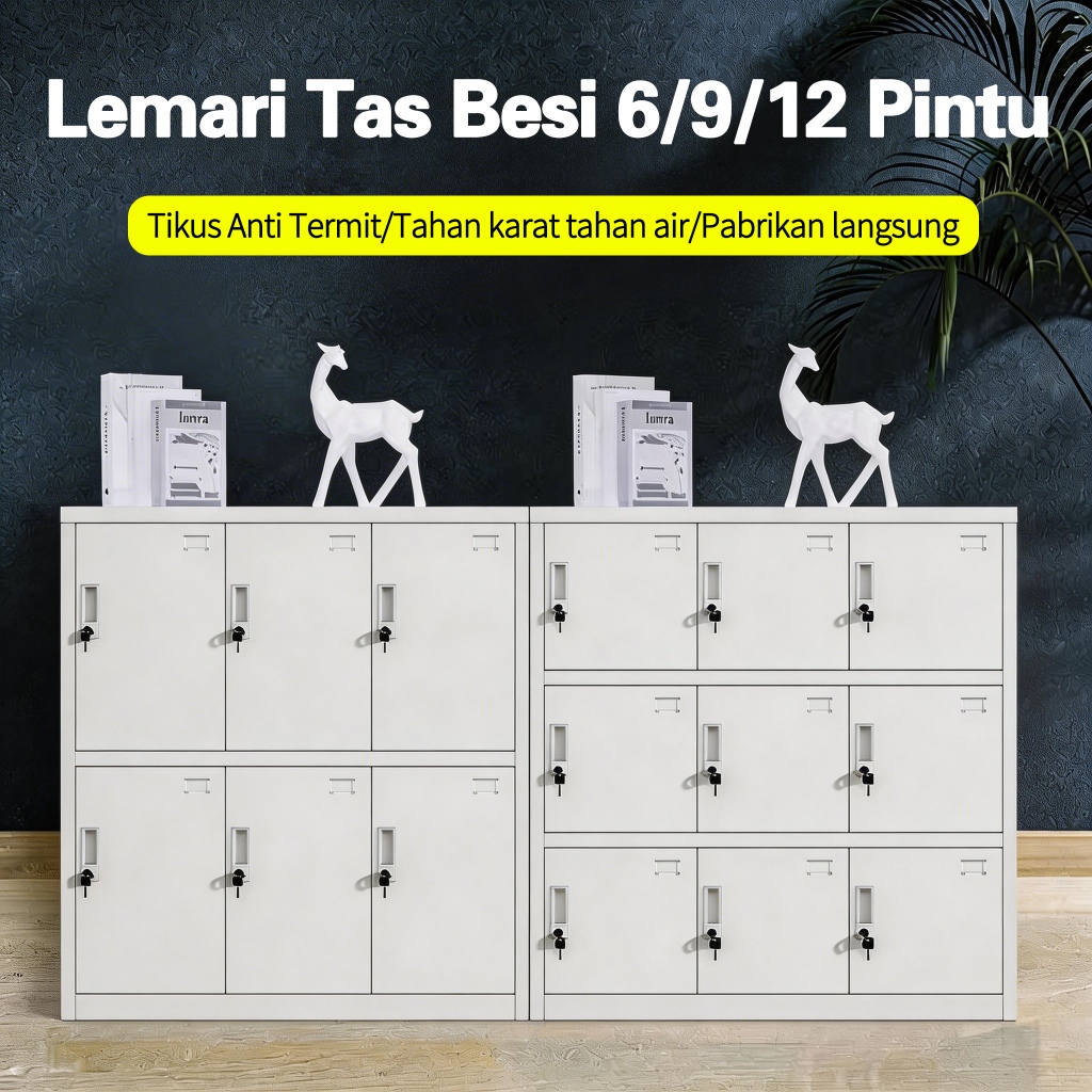 Lemari Besi Tas TK Loker Besi Sekolah untuk Lemari tas sekolah untuk ruang kelas sekolah