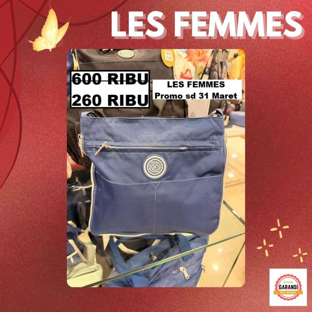 SLING BAG TERBARU LES FEMMES ORIGINAL