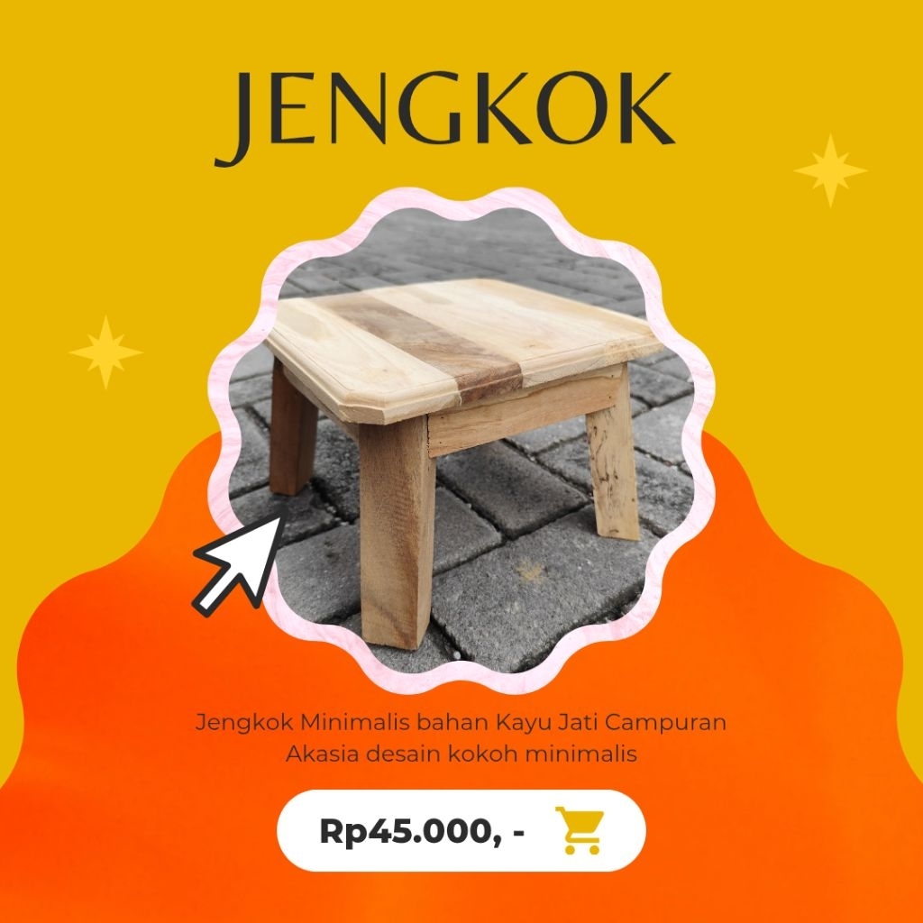 Jengkok Kayu Serbaguna