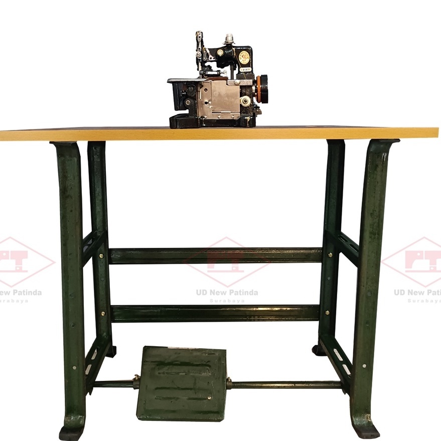 [KOMPLIT SET] Mesin Jahit Obras 3 Benang Singer 81A1