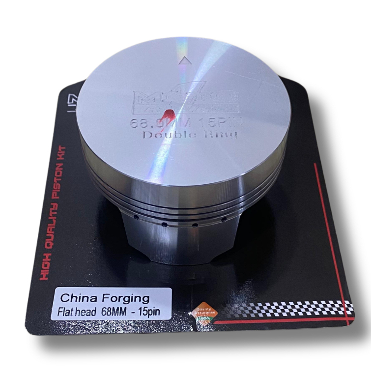 PISTON 68 PEN 15 MOTO1 RACING SEHER 68 PEN 15 MOTO1 RACING BAHAN FORGED SEHER PISTON 68MM PEN 15