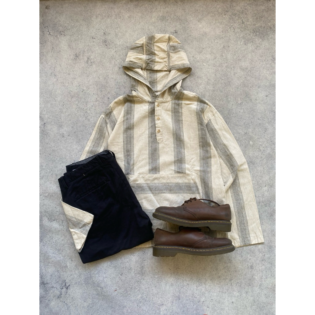 Casual Jacket Hoded Canvas Zara