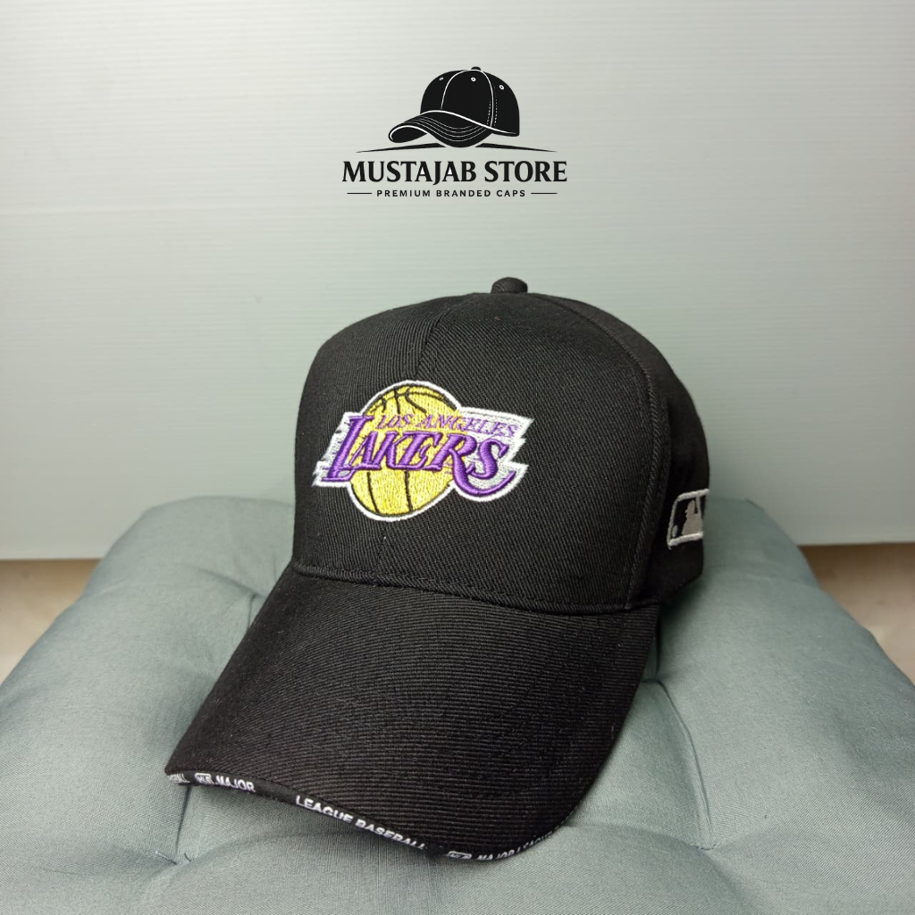 TOPI BASEBALL DISTRO PREMIUM LOGO BASKET LAKERS
