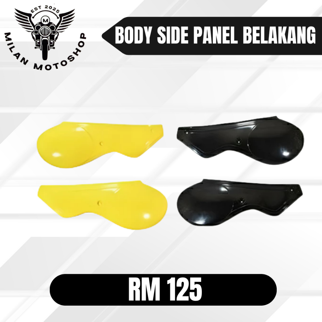 Cover Tutup / Body Side Panel Belakang RM 125
