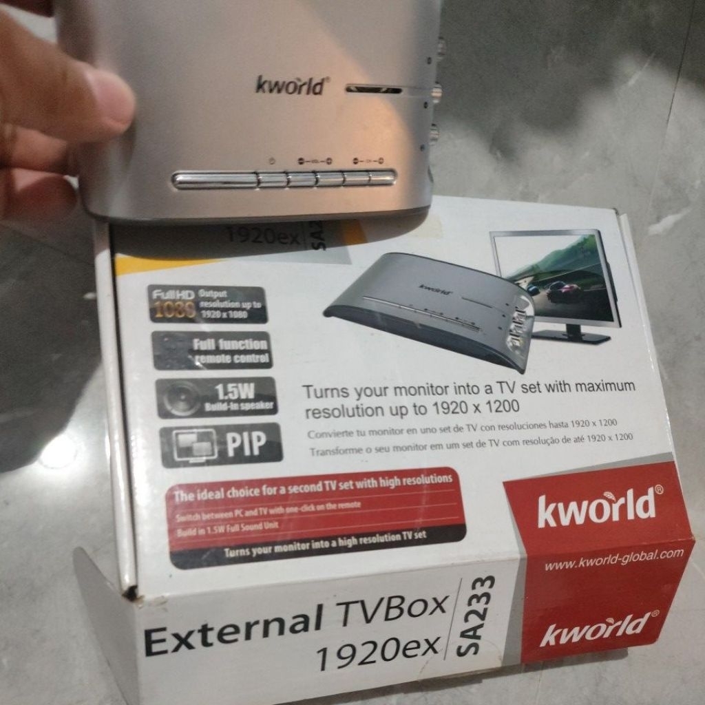 eksternal tvbox kworld 1920ex