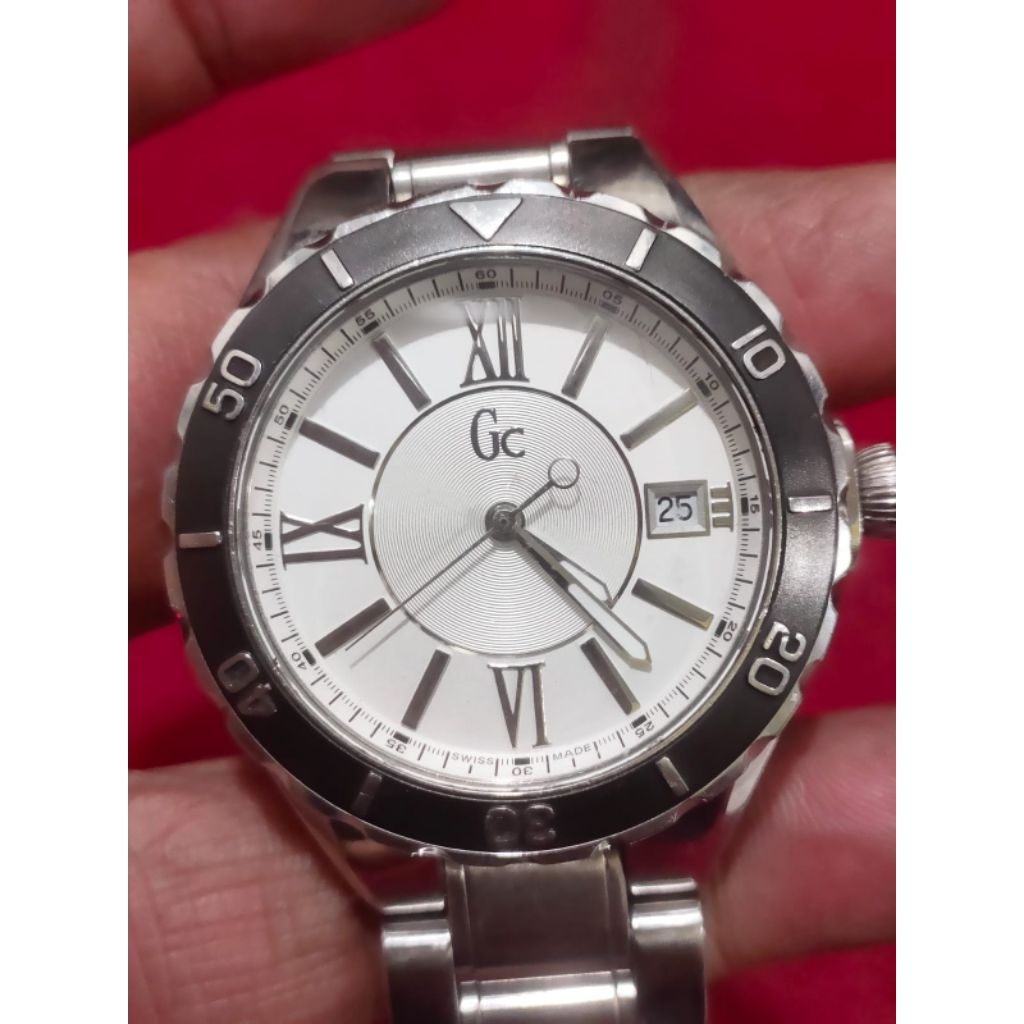 Jam tangan GC full original swiss bezel rotary mulus