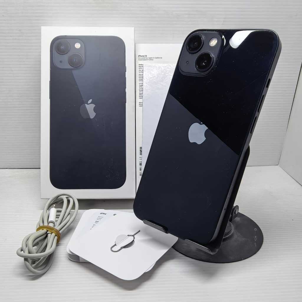 IPHONE 13 128GB MIDNIGHT NO MINUS FULLSET ORIGINAL RESMI PA/A