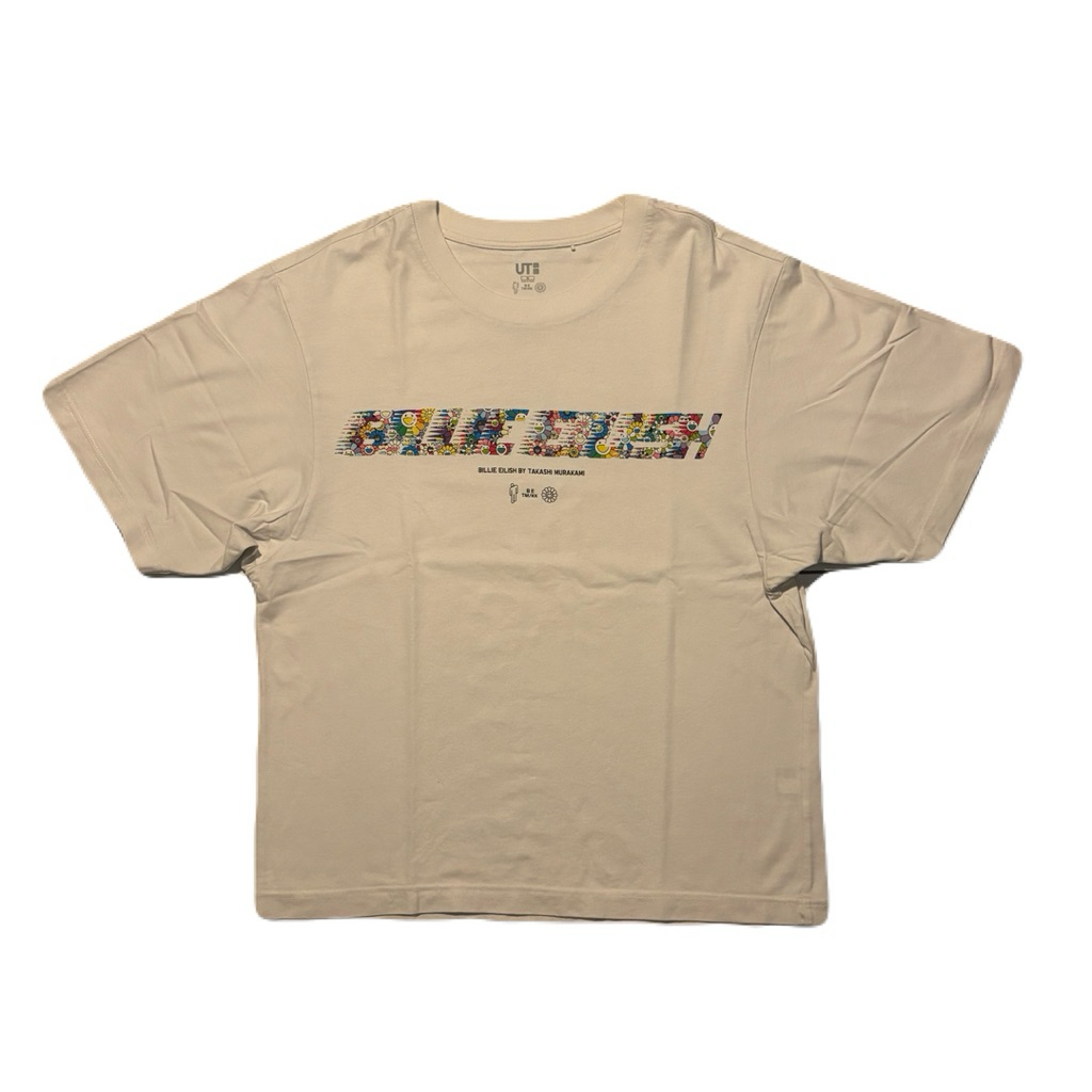 Oversized Tshirt Billie Eilish by Takashi Murakami x Uniqlo White