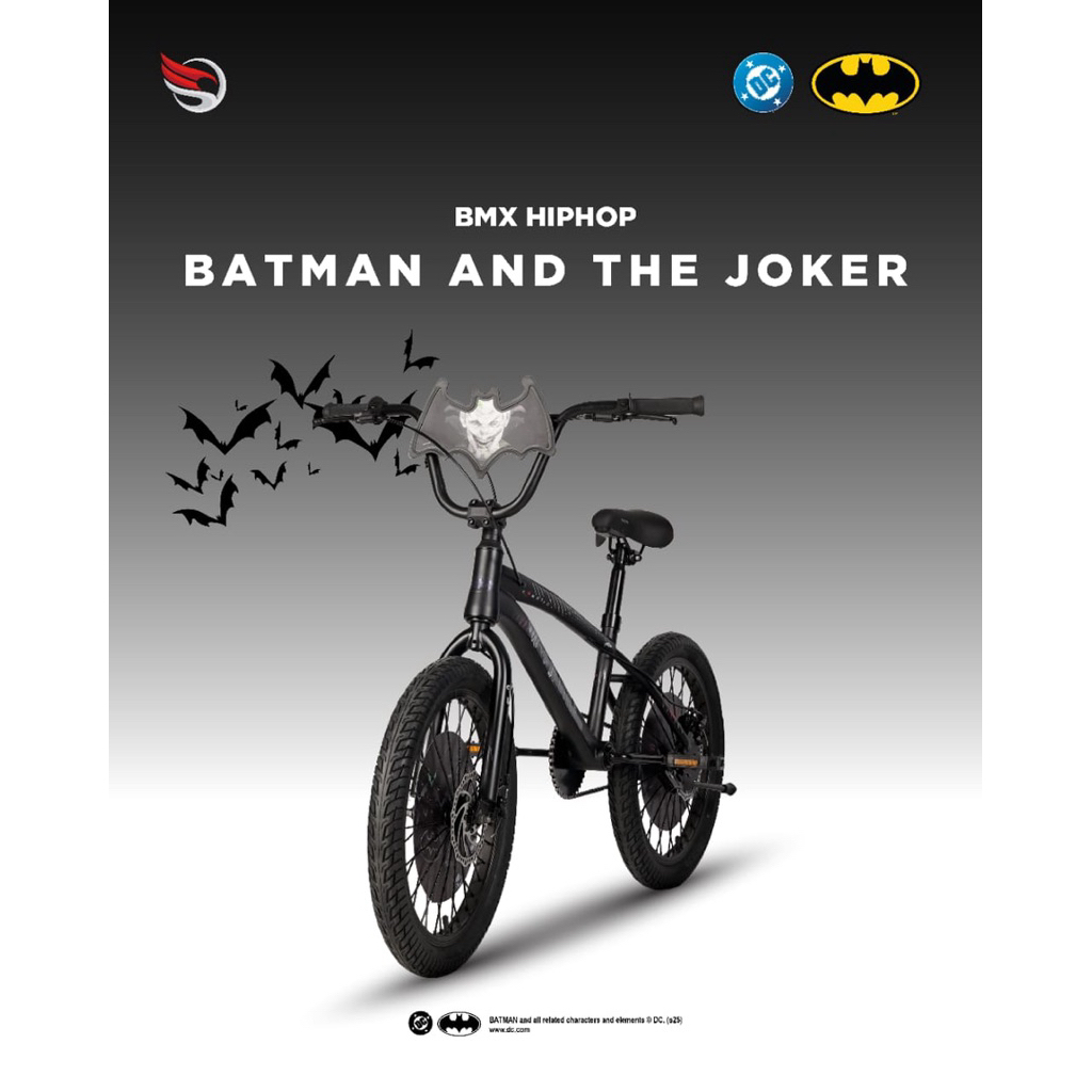 Sepeda BMX 20 Element Batman Hiphop