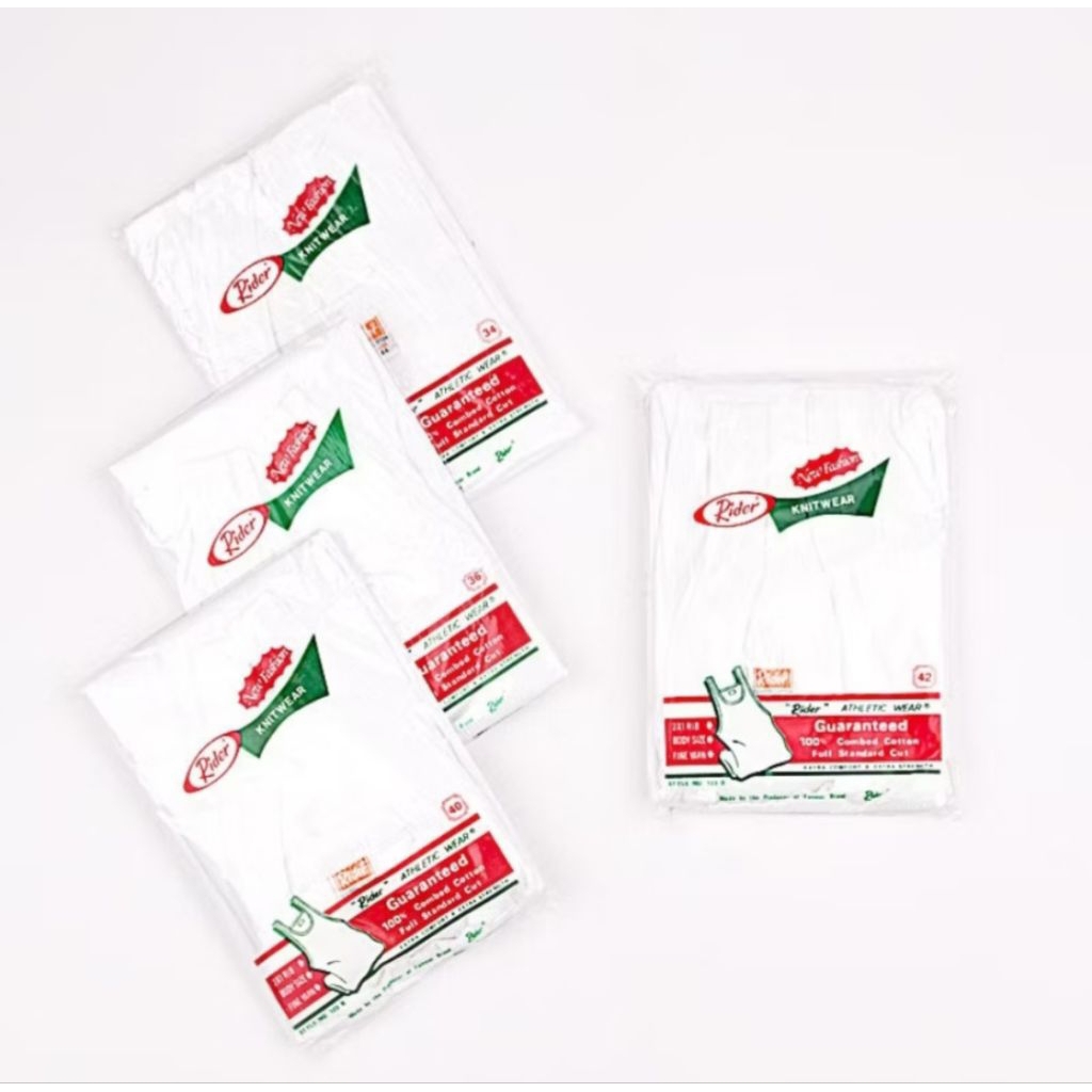 Rider classic R123b - rider singlet pria singlet remaja rider singlet jumbo rider