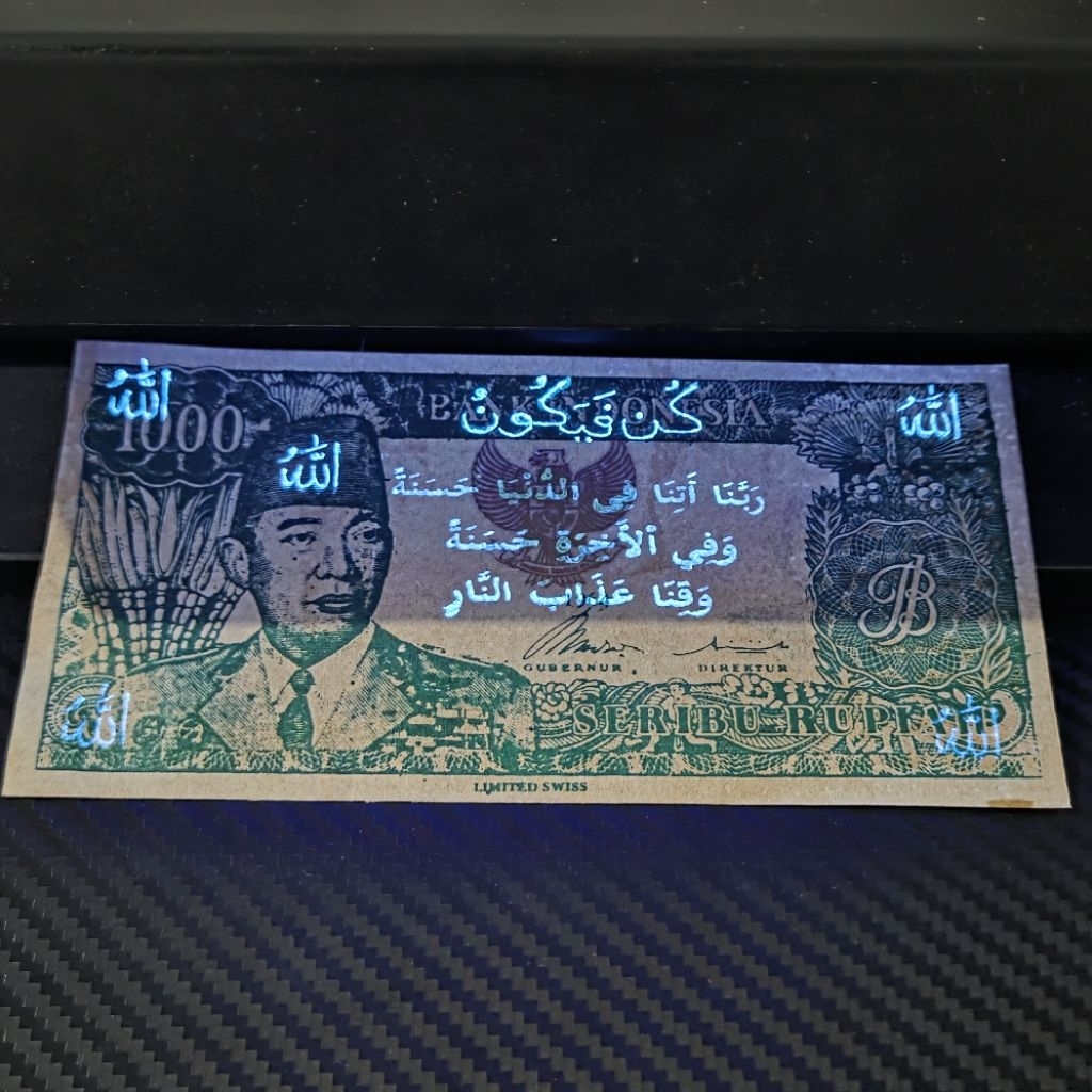 Uang Kuno Uka-Uka Soekarno 1964 Koleksi Antik Indonesia