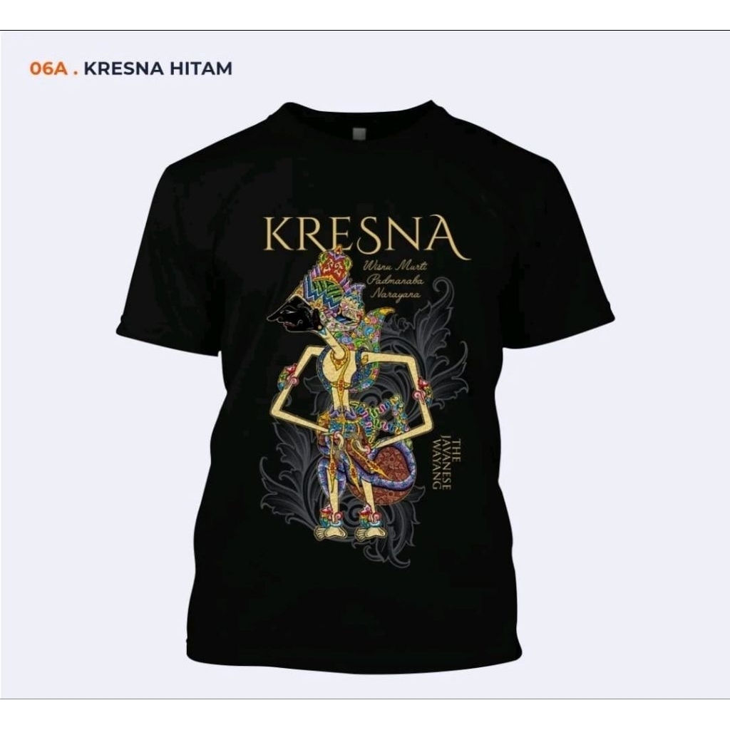 KAOS WAYANG KRESNA // KAOS WAYANG