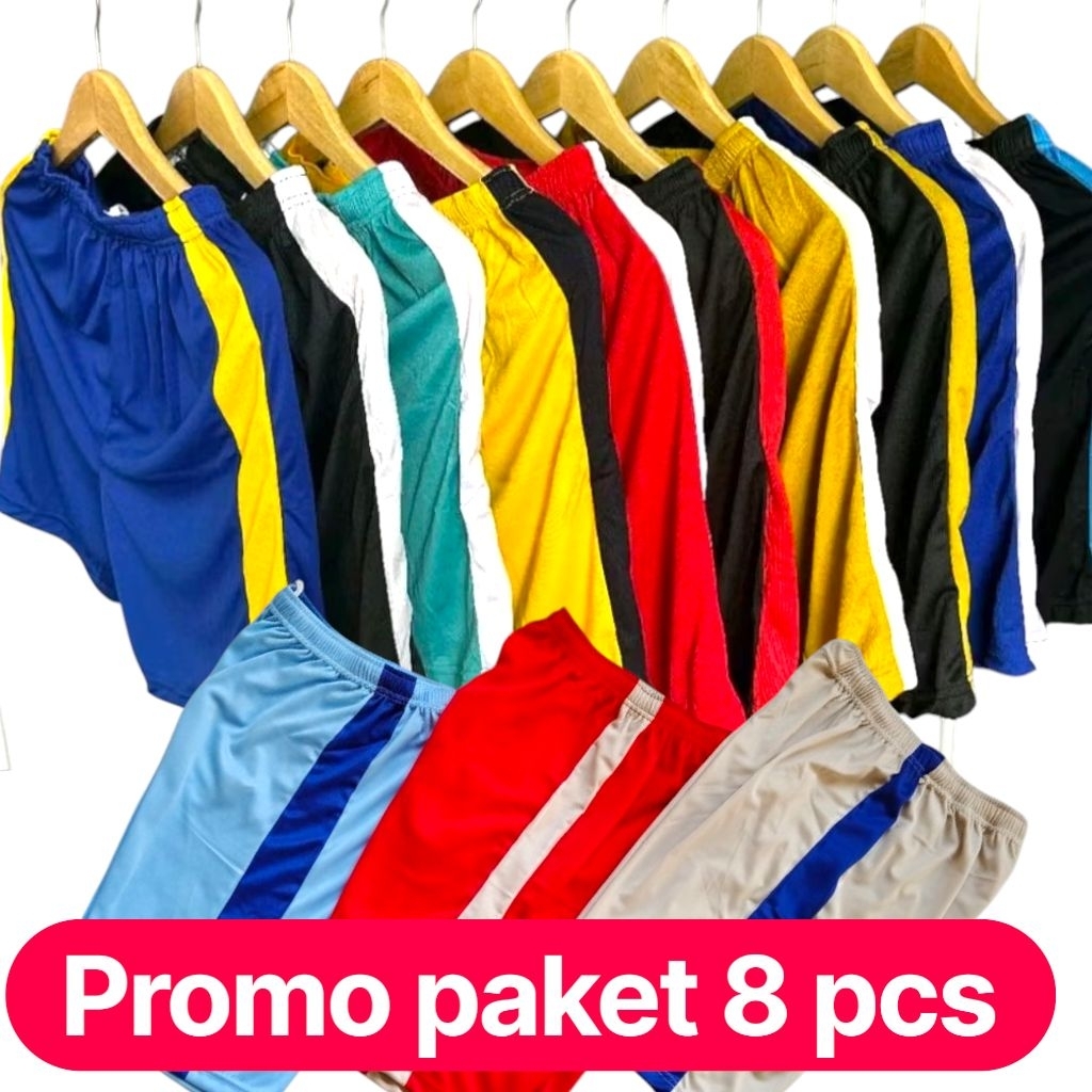 PAKET HEMAT 8PCS Celana kolor bola dewasa termurah/Celana kolor santai/kolor bola dewasa