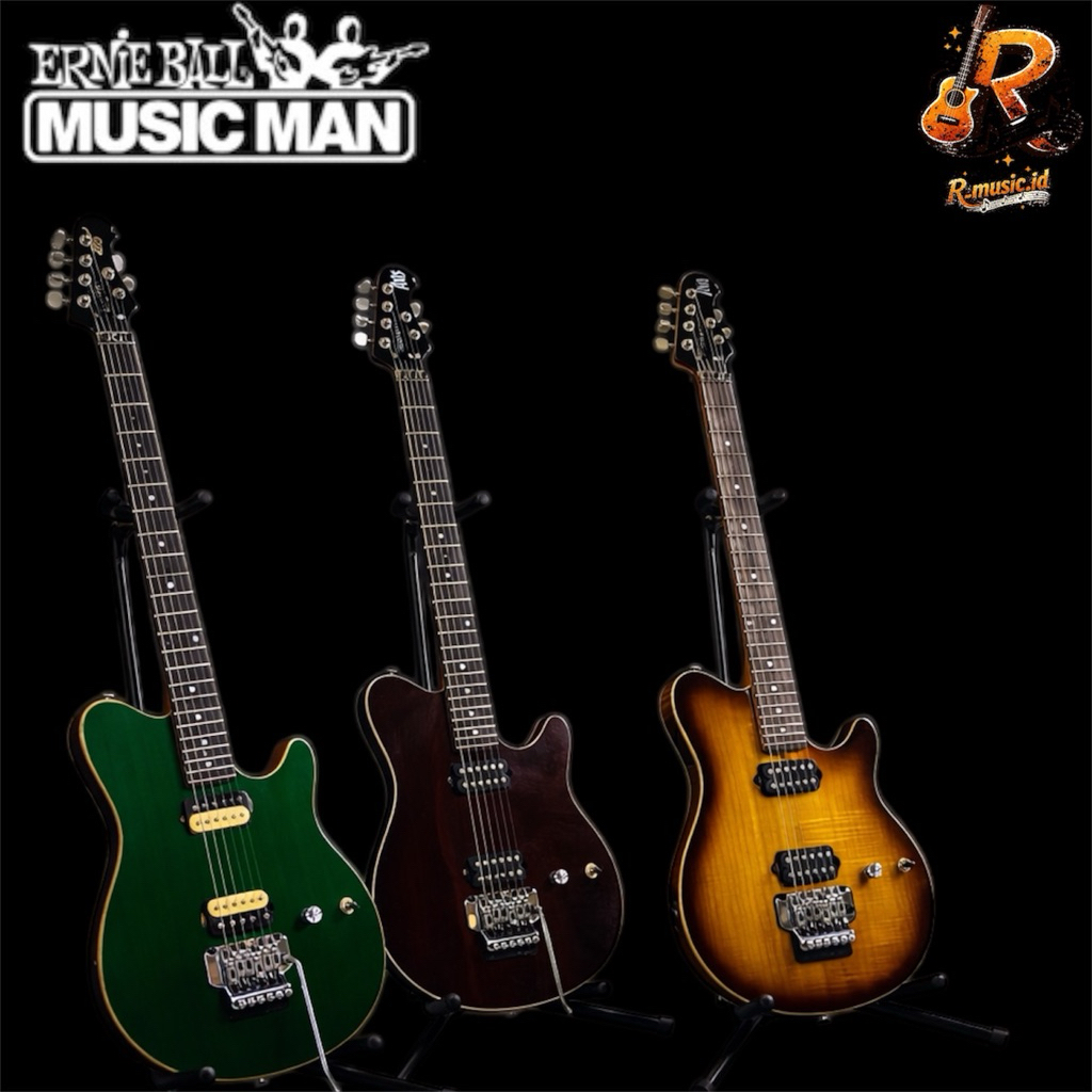 Gitar elektrik Musicman axis Black Series Updown MII