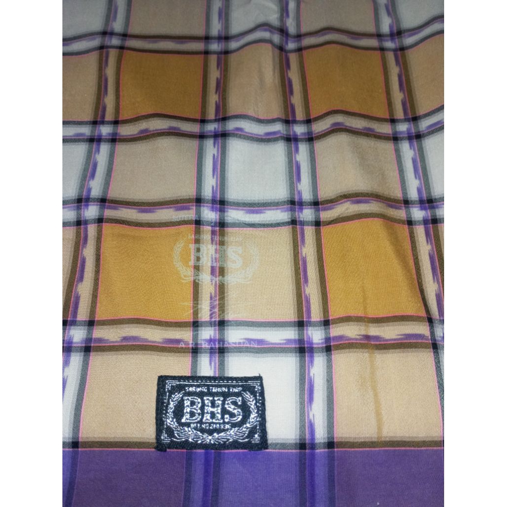 sarung BHS KKR full sutra spunslik second minus
