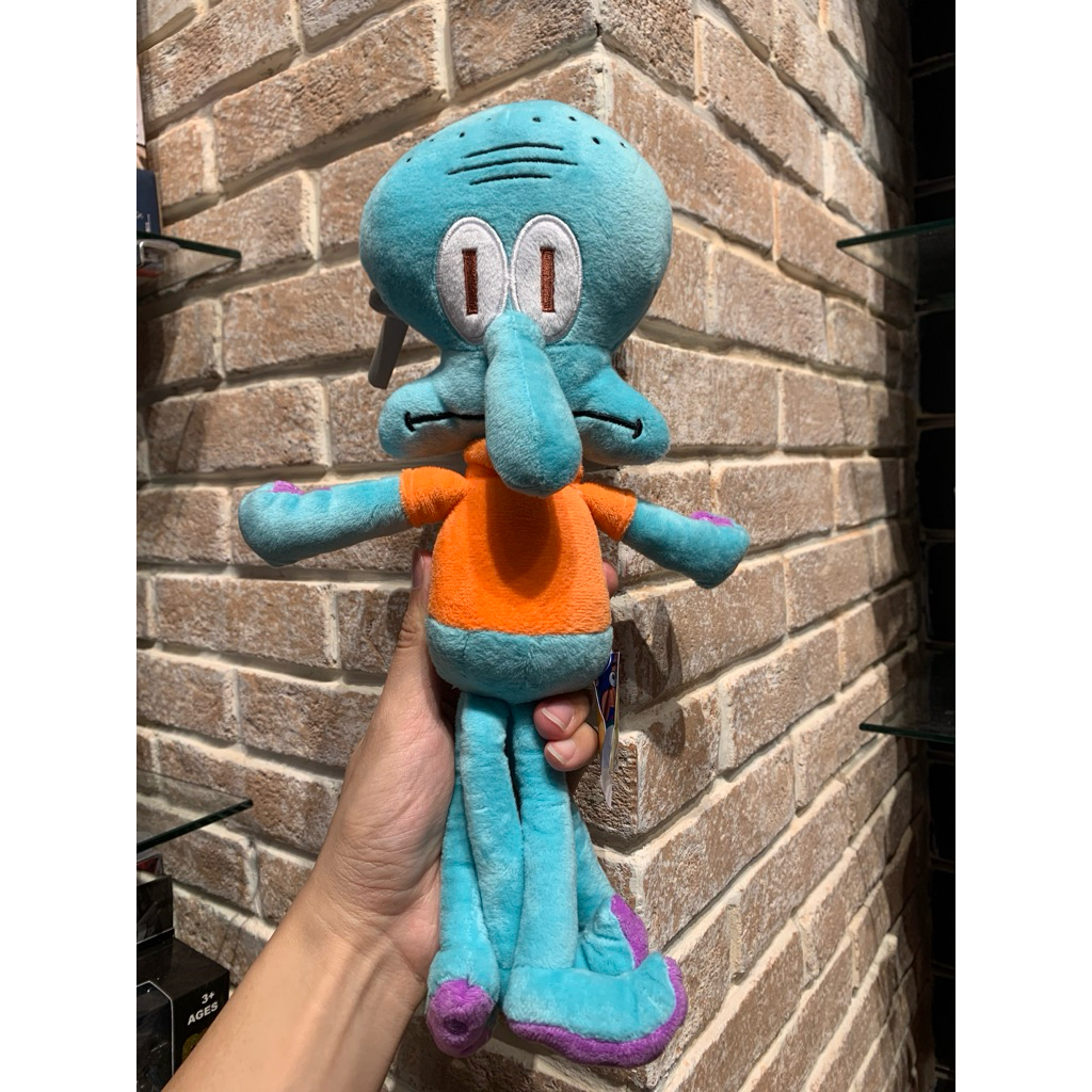 Boneka Squidward Original Nickelodeon Spongebob & Friends