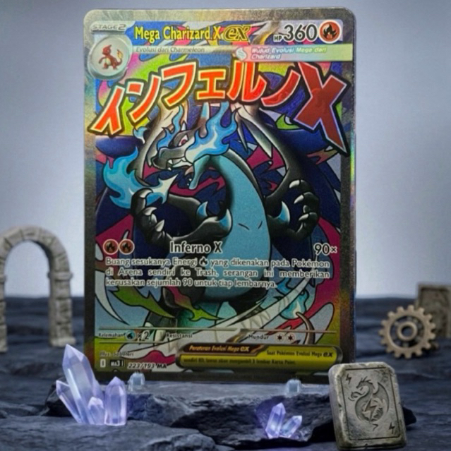 Mega Charizard MA Card Indo
