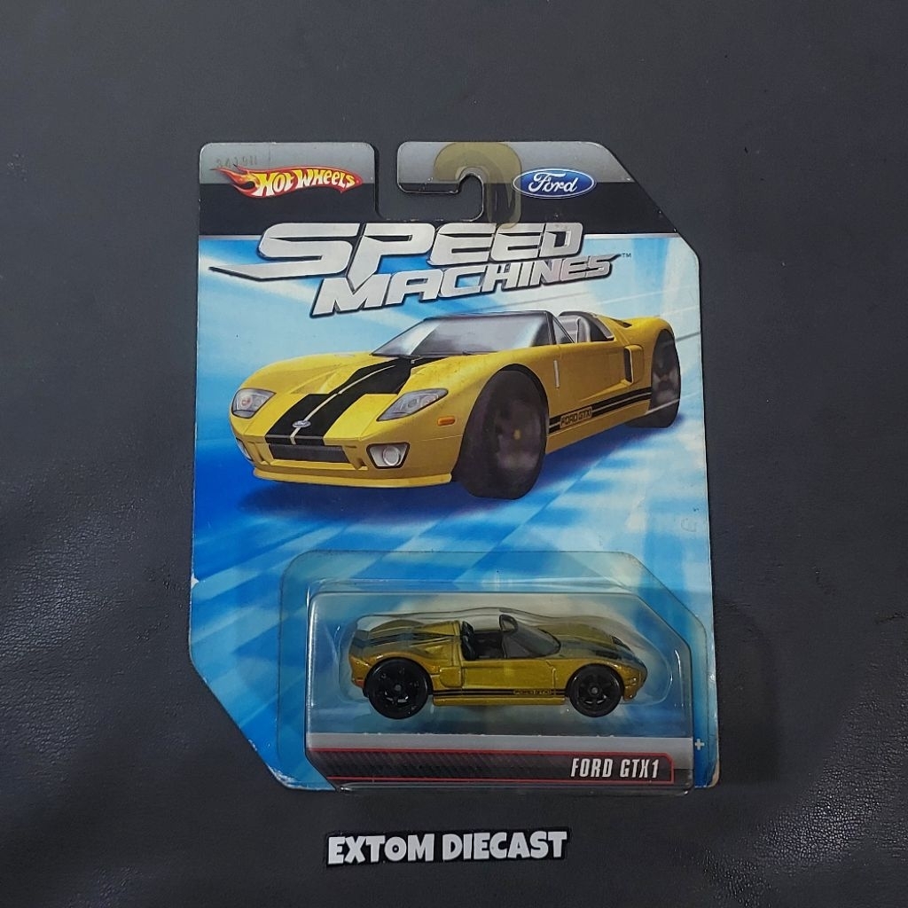 Hotwheels Speed Machines Ford GTX1