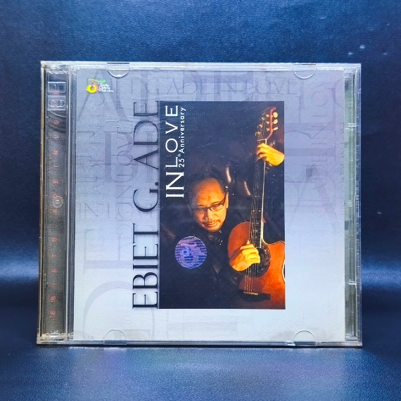 CD EBIET G ADE - IN LOVE 25TH ANNIVERSARY AKU INGIN PULANG ORIGINAL SEGEL