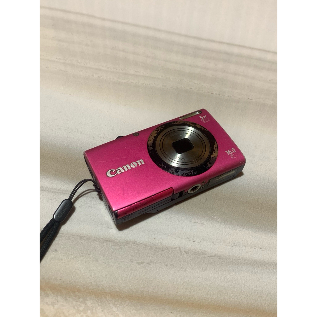 Digicam Canon Pink Powershot A2300 normal nego murah