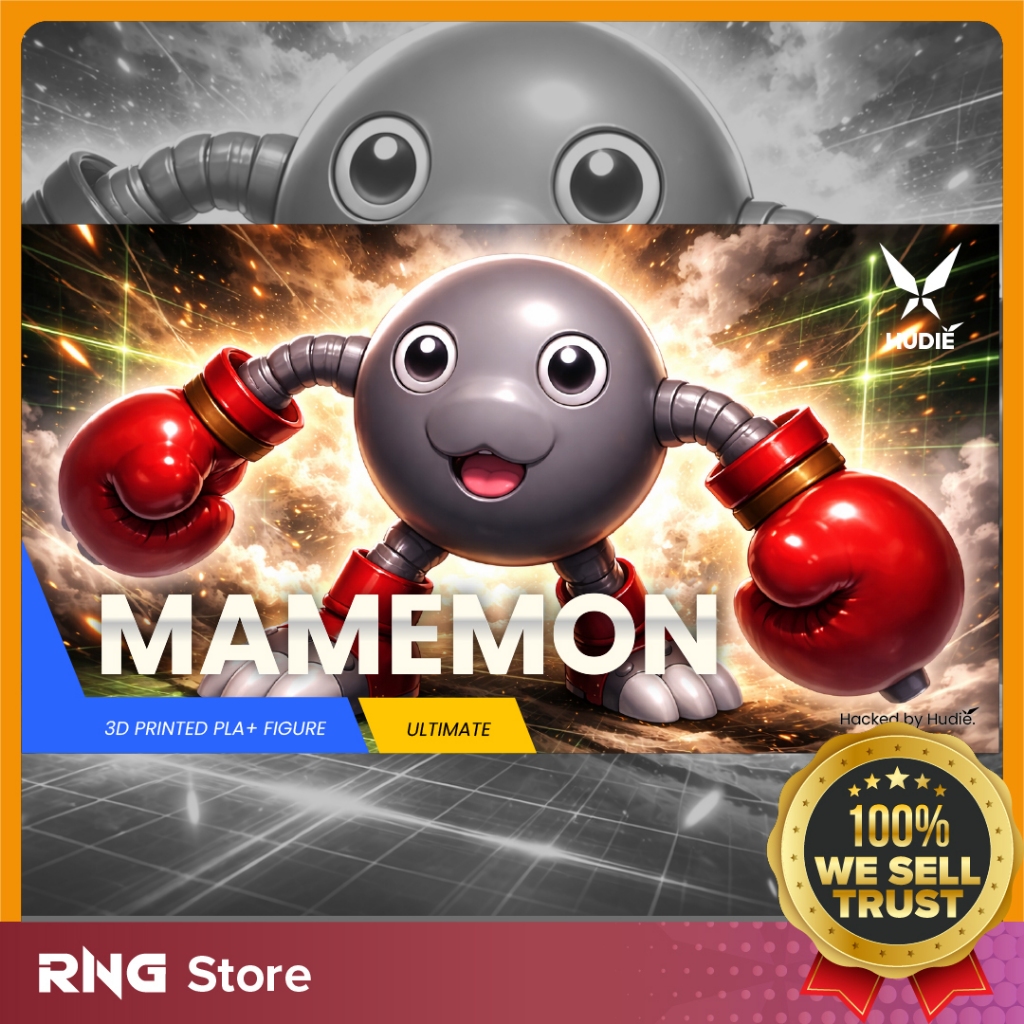 Mamemon Ultimate Digimon Figure Toys Figurine Statue