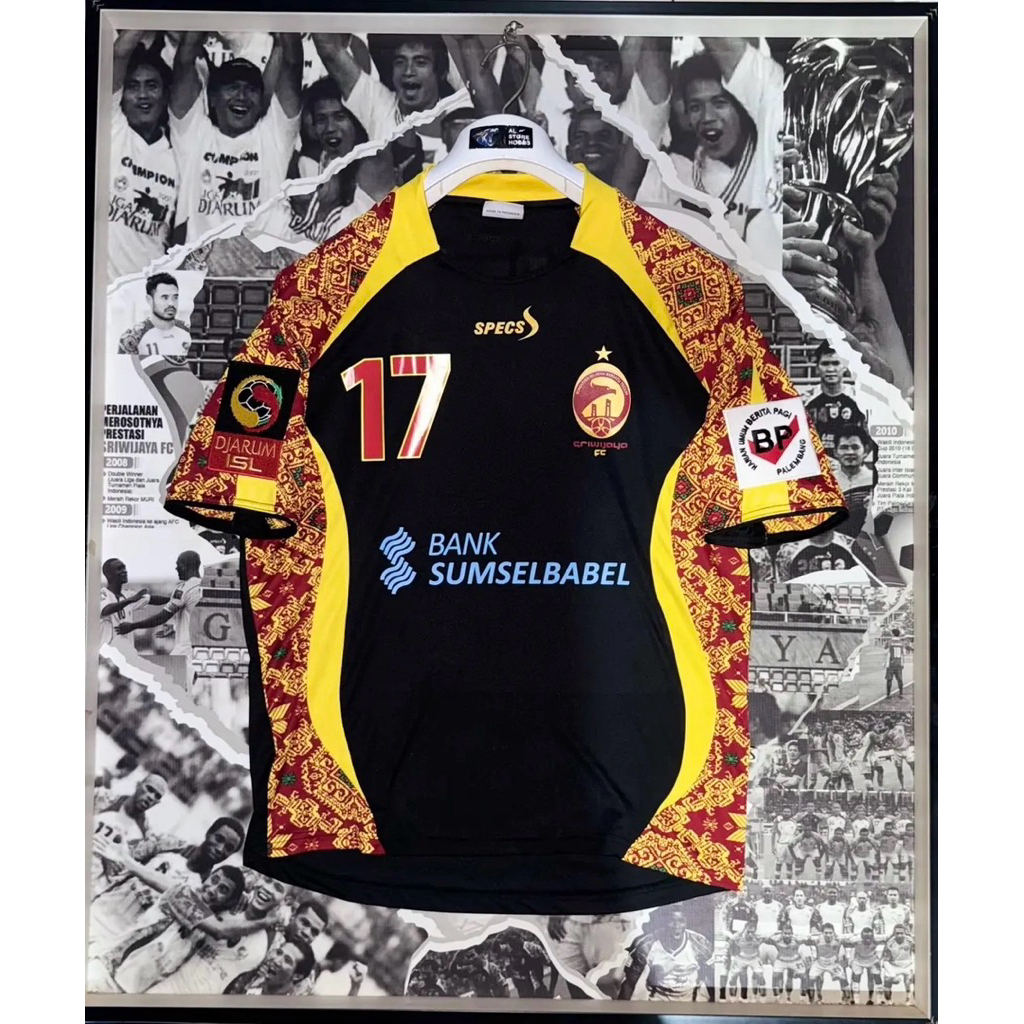 Jersey Sriwijaya Fc Away 2011/12 Original Specs #17