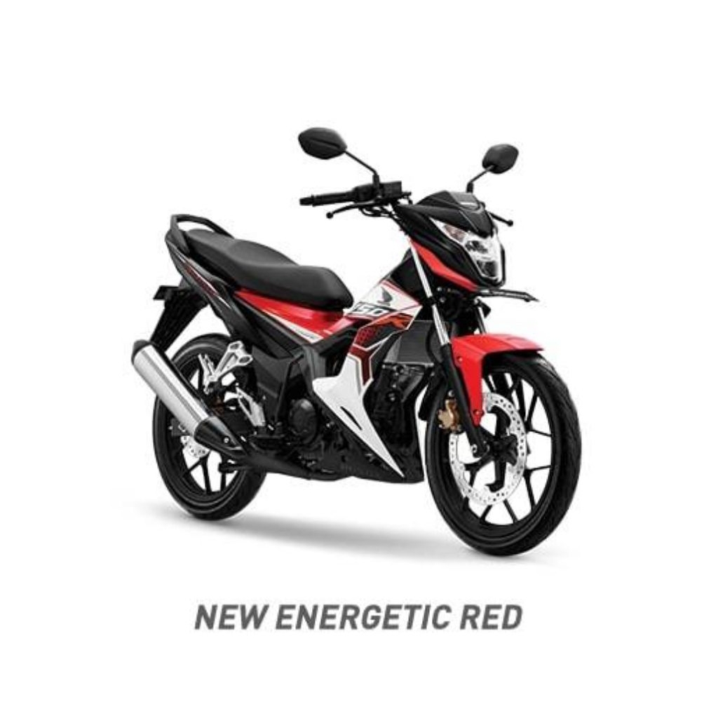 Sonic 150R Energetic Red 2026 - cicilan Spaylater, Spinjam, FIF, Wom finance, Mega finance Maybank B