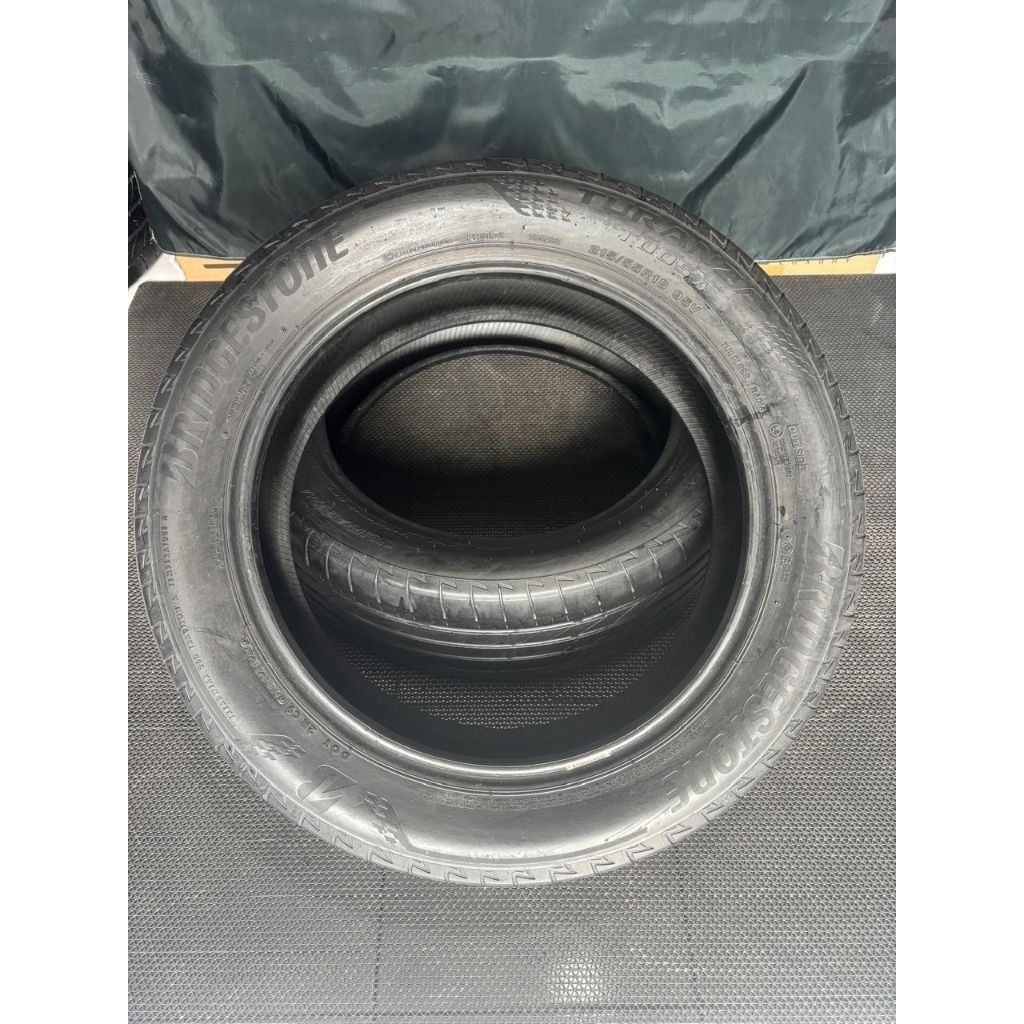 Ban copotan Bridgestone Turanza T005A 215 55 R18 2 pcs kondisi 80% dot 2023