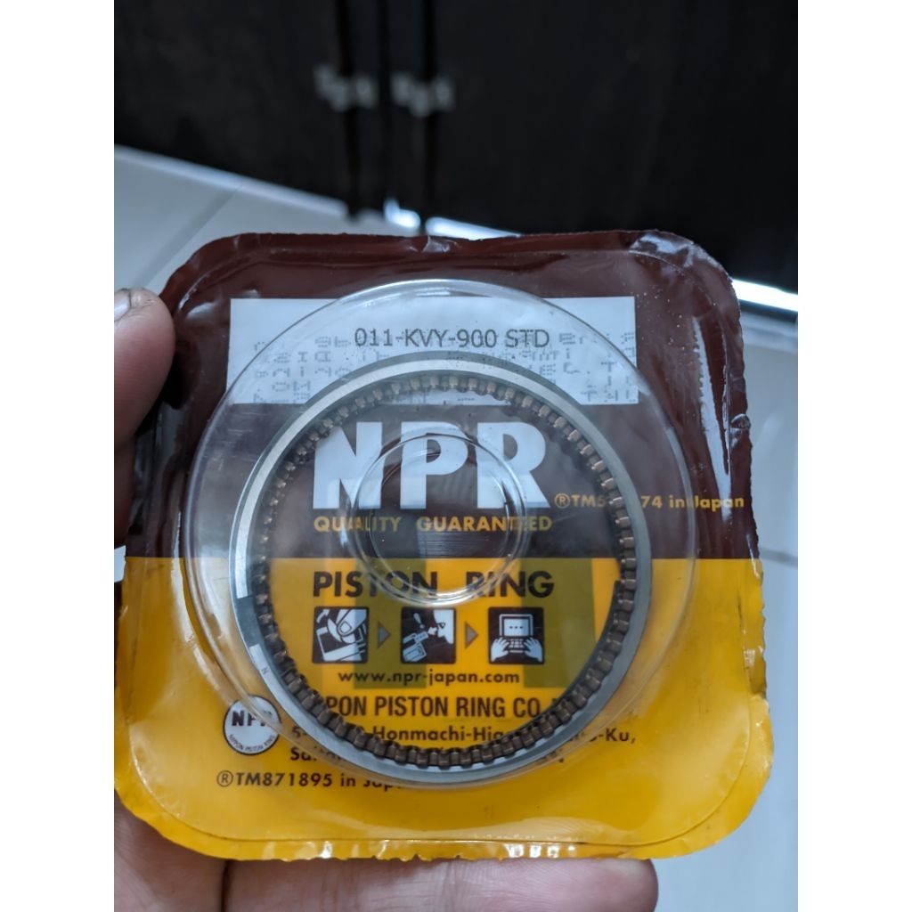 Ring piston ring seher beat karbu (kvy)