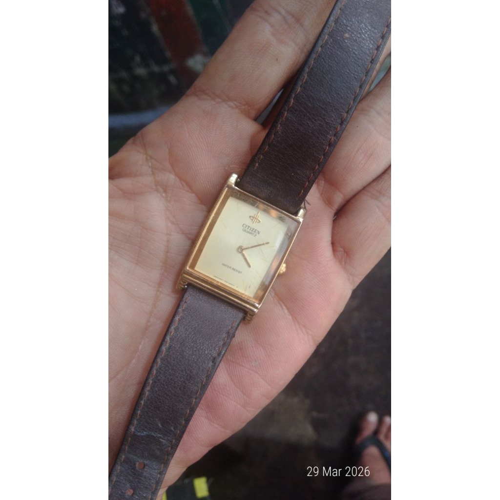 Citizen tank dial gold original second