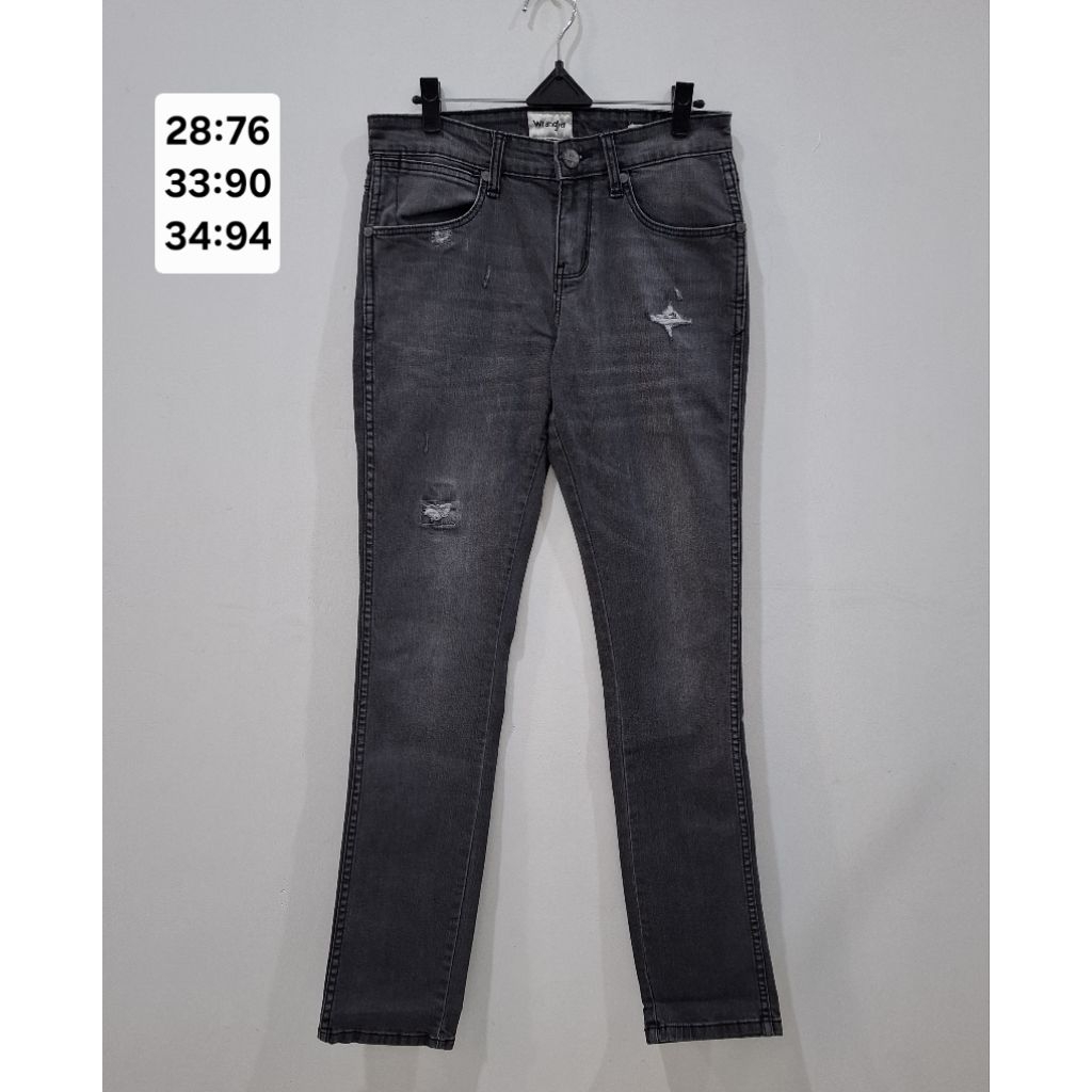 WRANGLER VEGAS CELANA JEANS PRIA SKINNY TAPERED ORIGINAL STORE