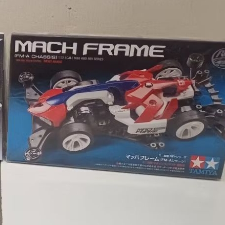 paket tamiya tridager  x mach frame